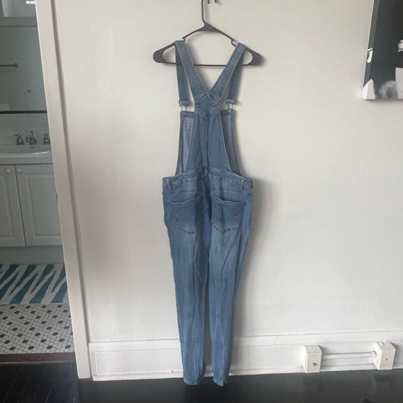 Mossimo Denim Overalls Skinny Fit - Picture 3 of 6